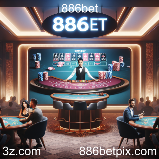 Experiência Imersiva de Jogos Ao Vivo na 886bet